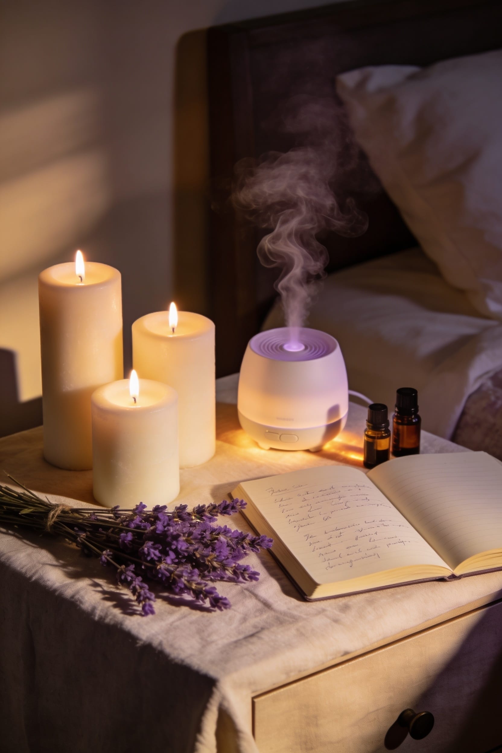aromatherapy candles can improve sleep
