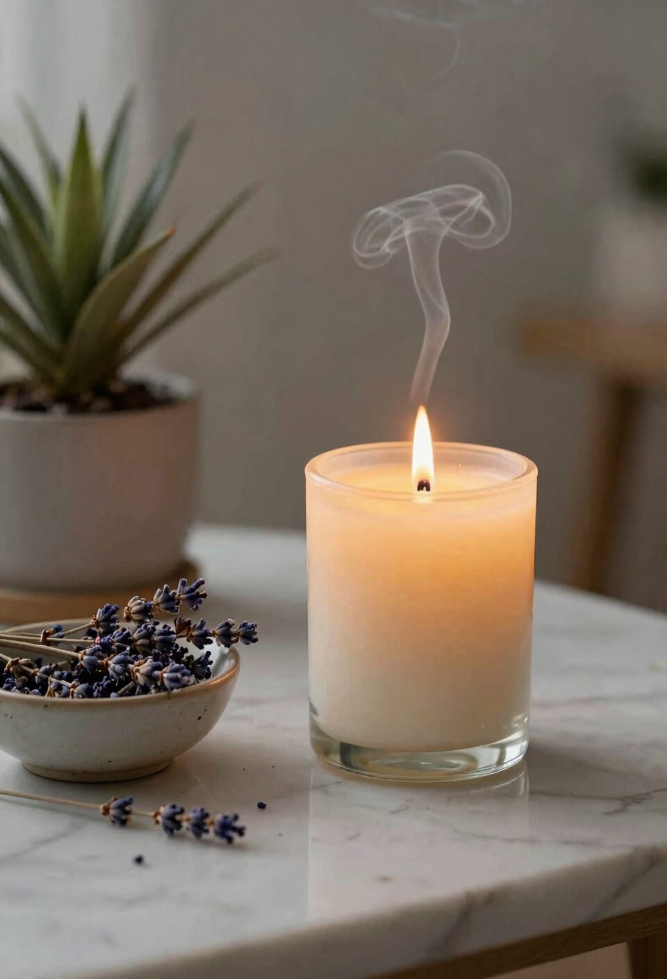 beeswax candles neutralize allergens