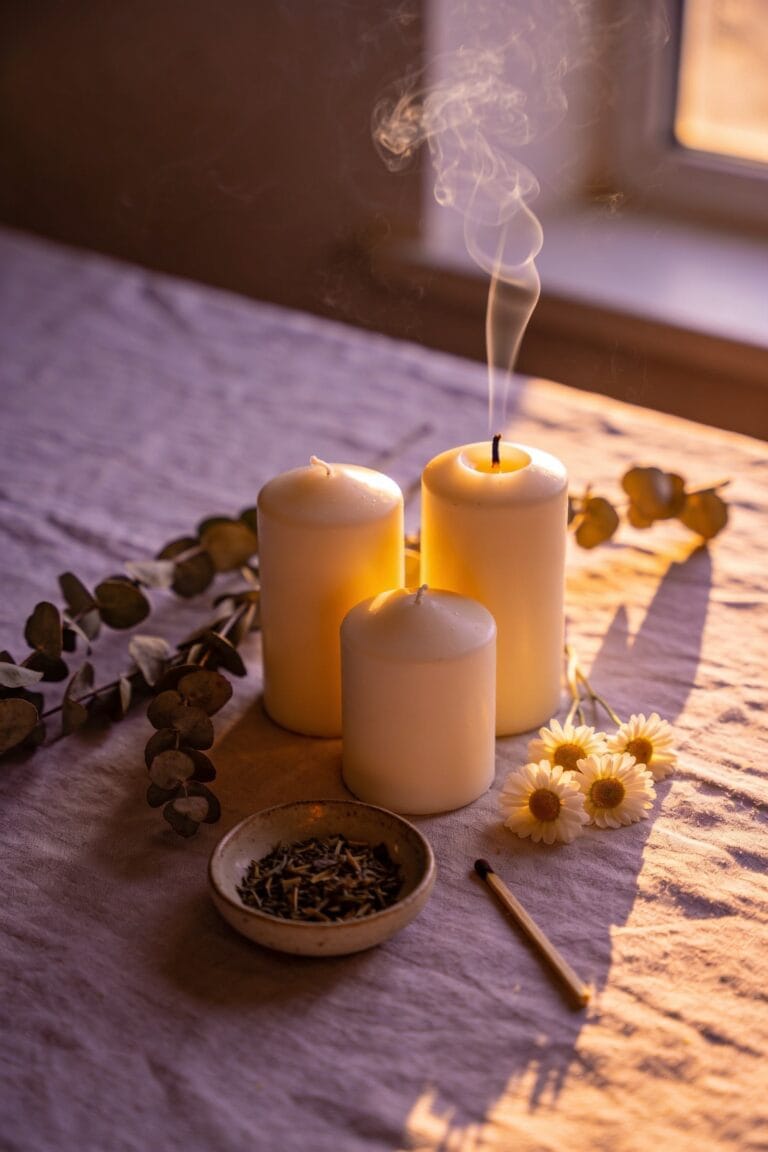 candles to lift sadness