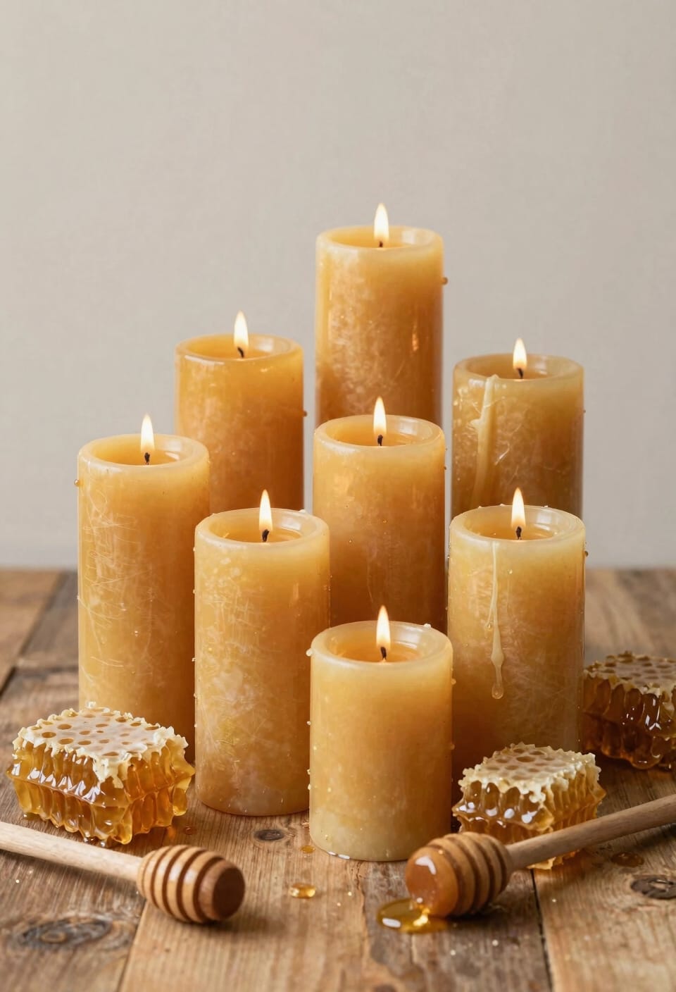 clean burning premium natural wax