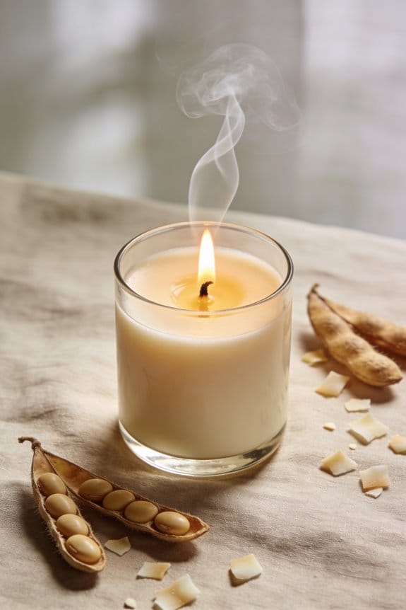 cleaner burn renewable wax