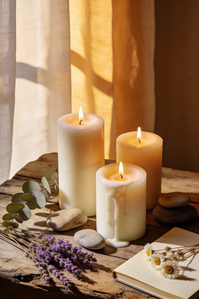 comforting candles for grief