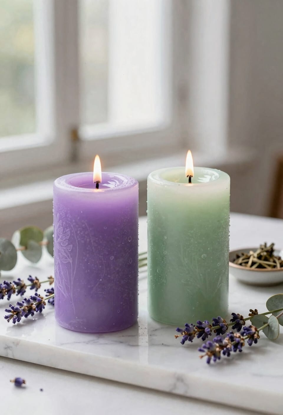 crisp eucalyptus meets lavender