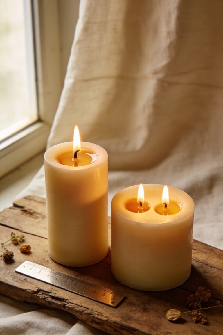 double wick candles burn better