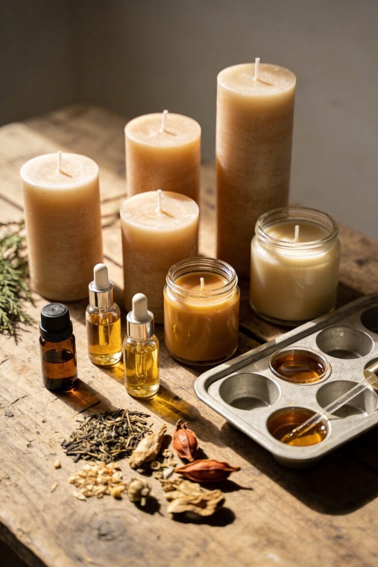 layering complementary candle fragrance scents