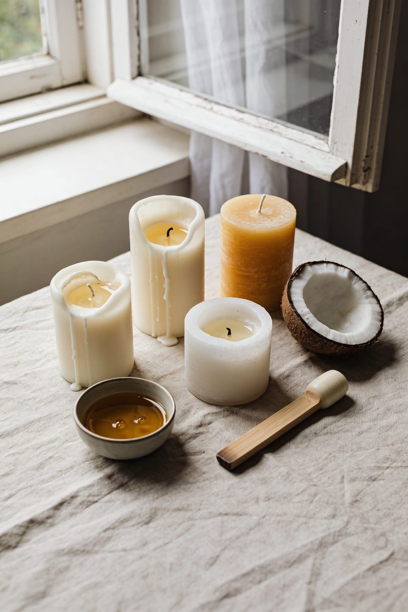 low toxin natural wax candles