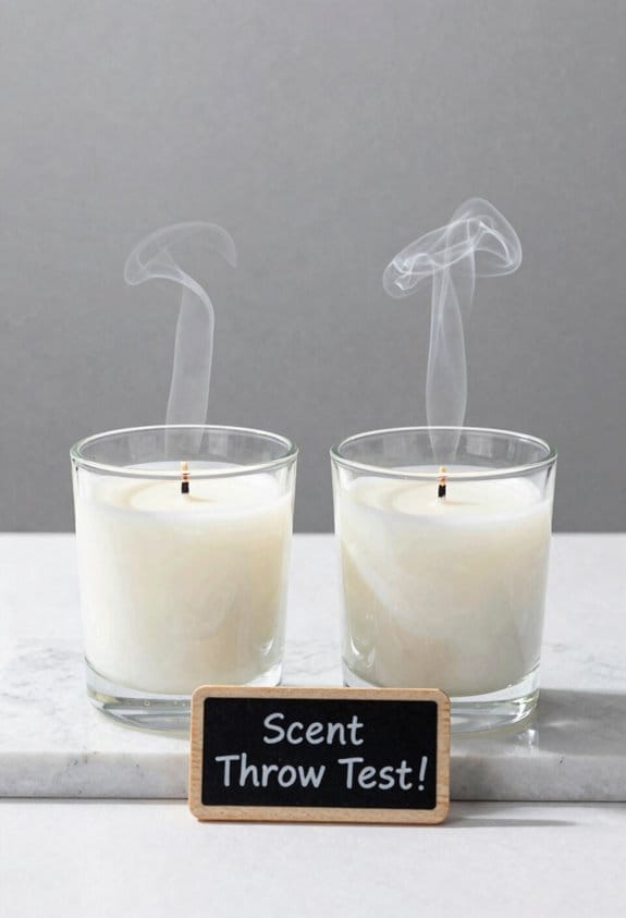 Stronger scent retention with soy wax