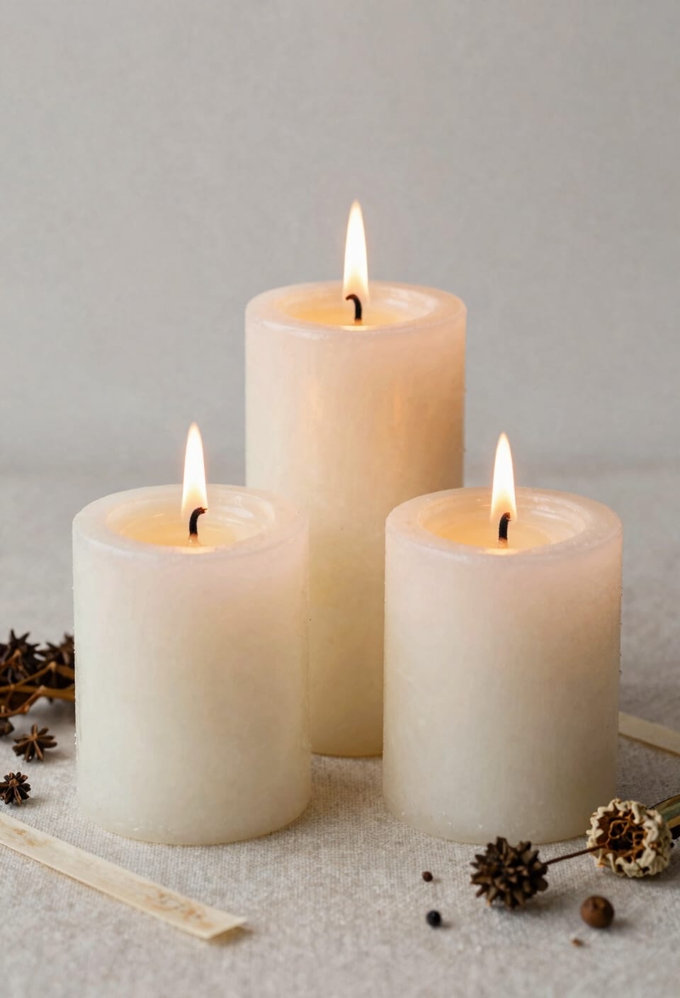 proper wick size ensures scent