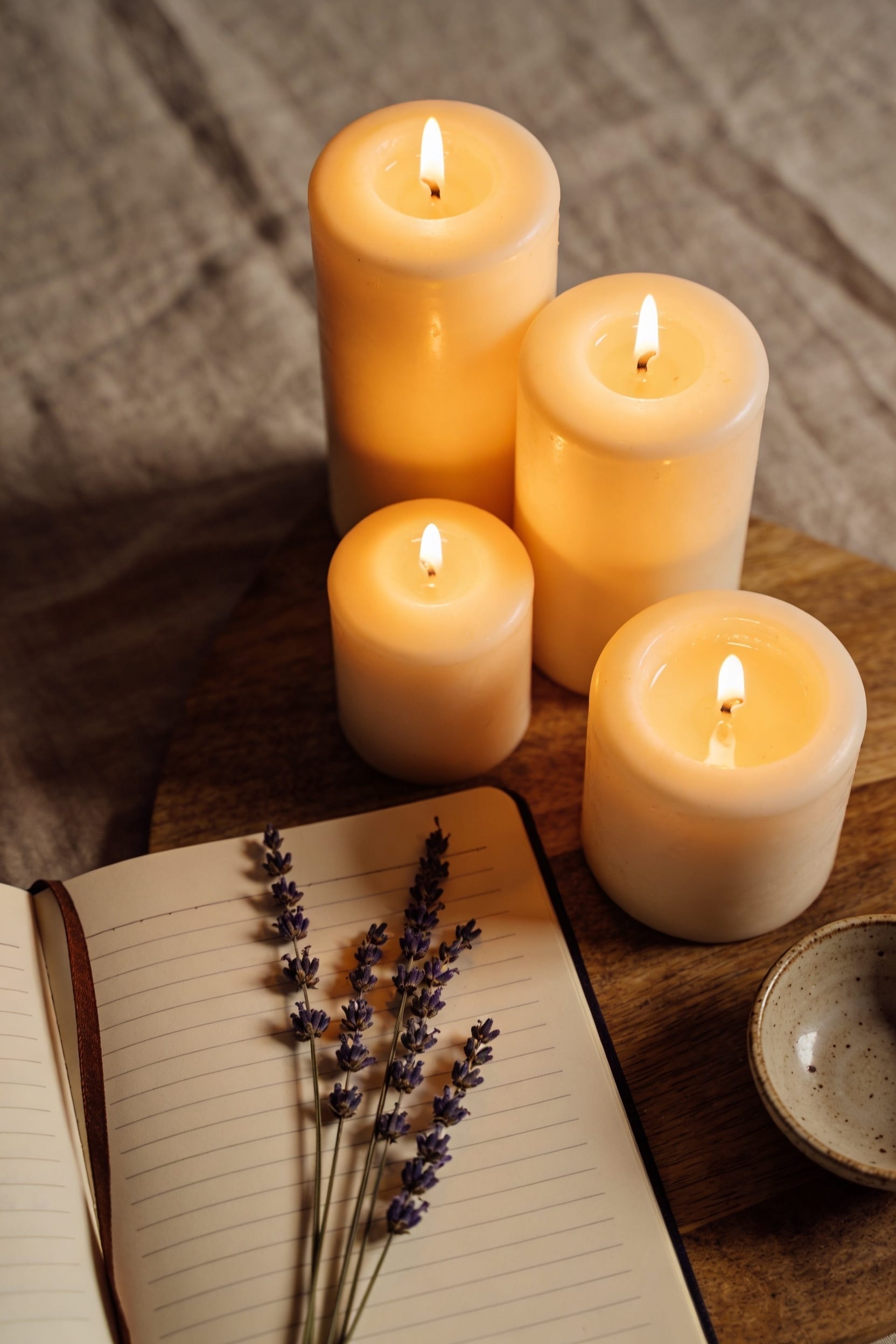 scented candles reduce anxiety