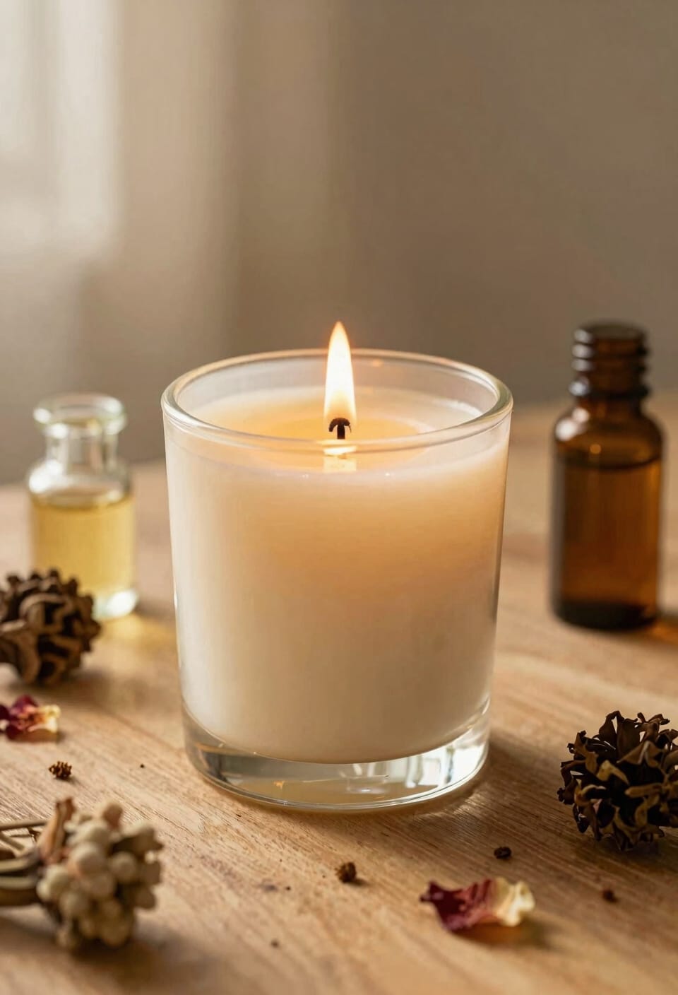 soy wax releases scent