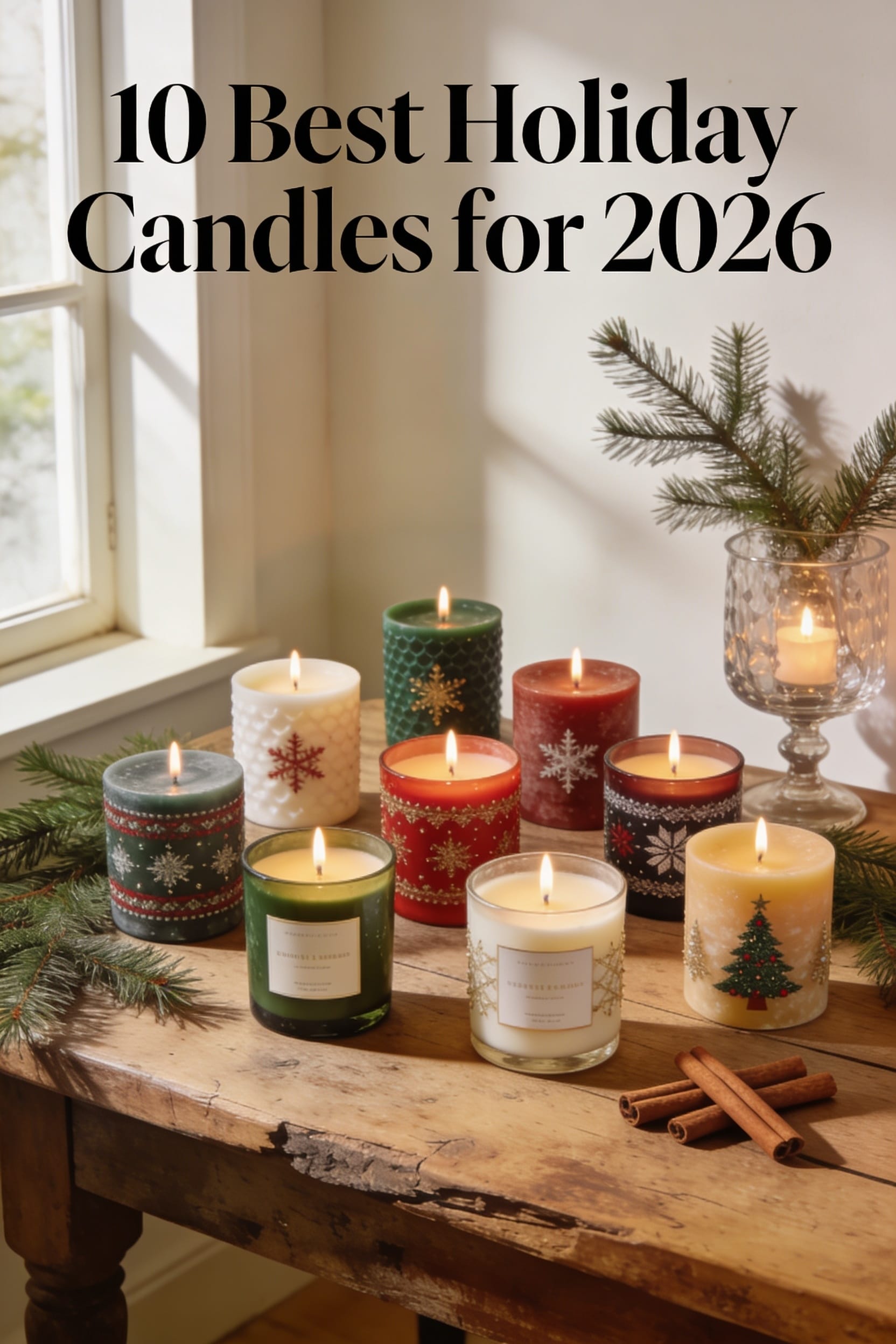 top 10 holiday candles 2026