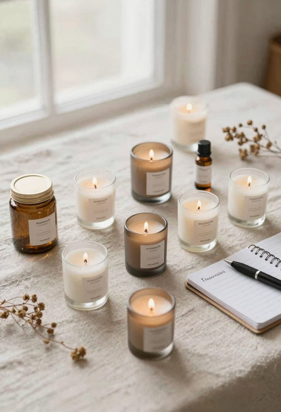try before you buy candle samples