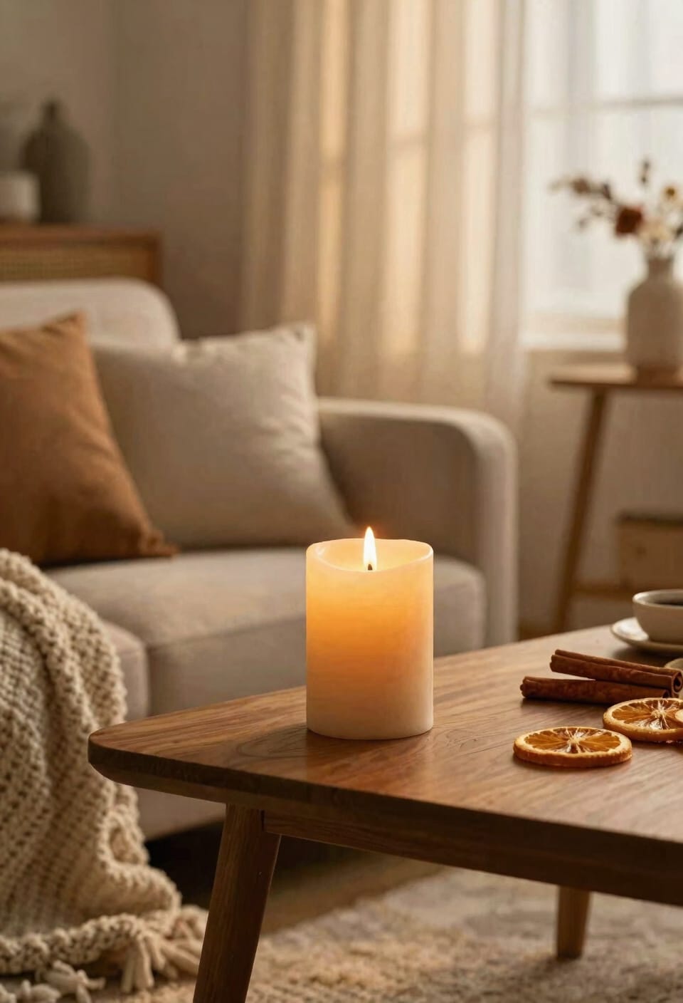 warm woody spiced ambiance