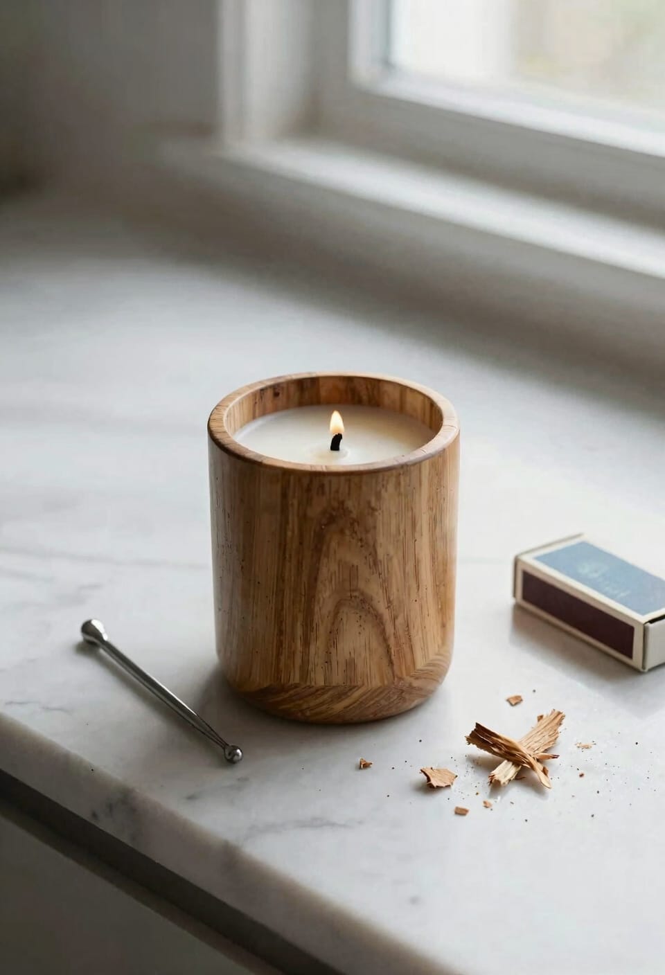 wood wick not crackling